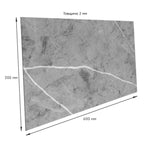 Самоклеюча стінова PET плитка 600х300х2мм SW-00001683