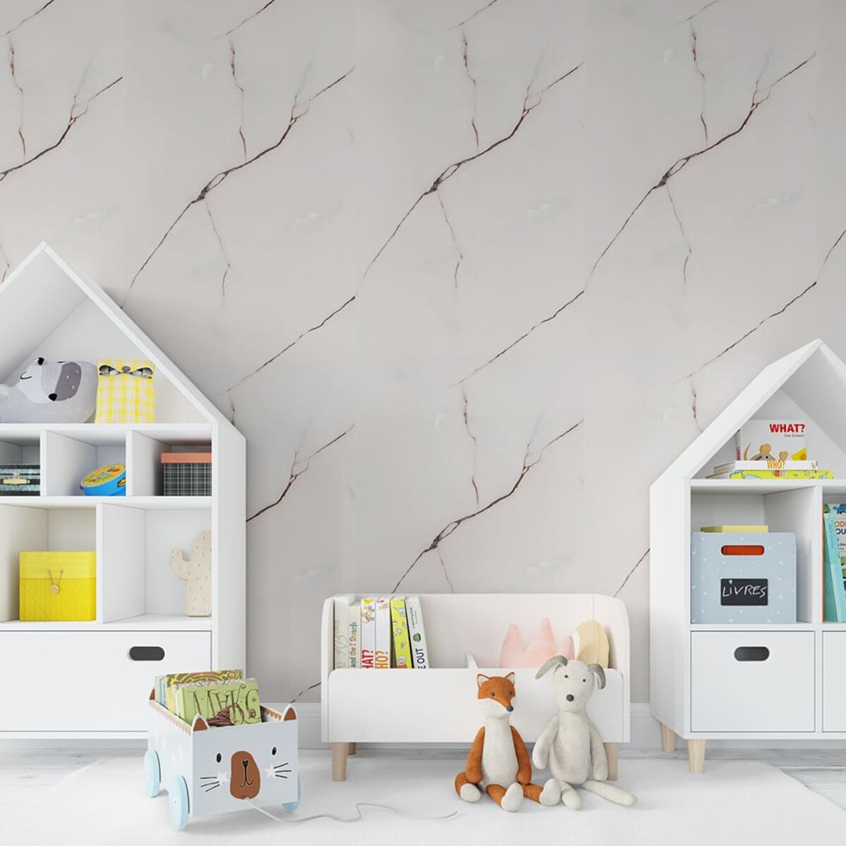 Самоклеюча стінова PET плитка у рулоні 600х3000х2мм SW-00001697