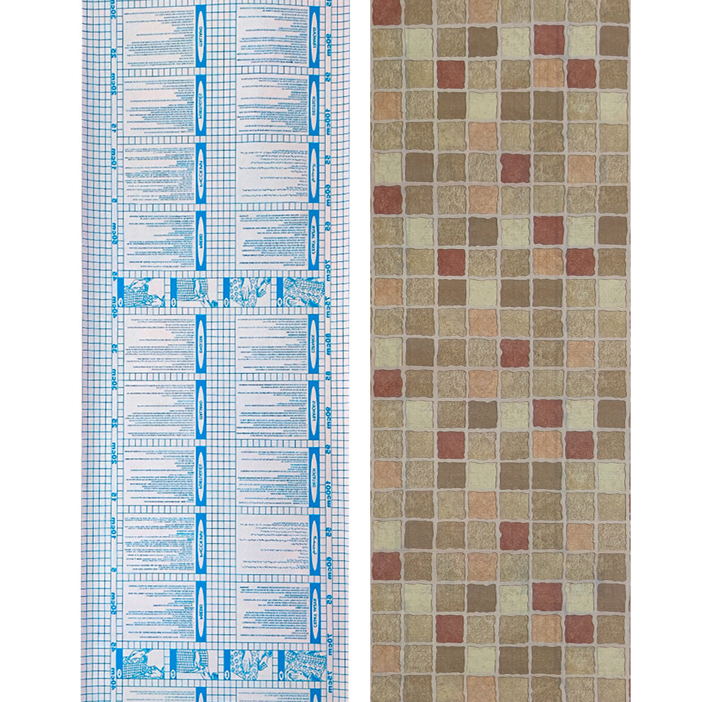 Самоклеюча плівка 0,45х10м х 0,07мм Червона мозаїка SW-00000832