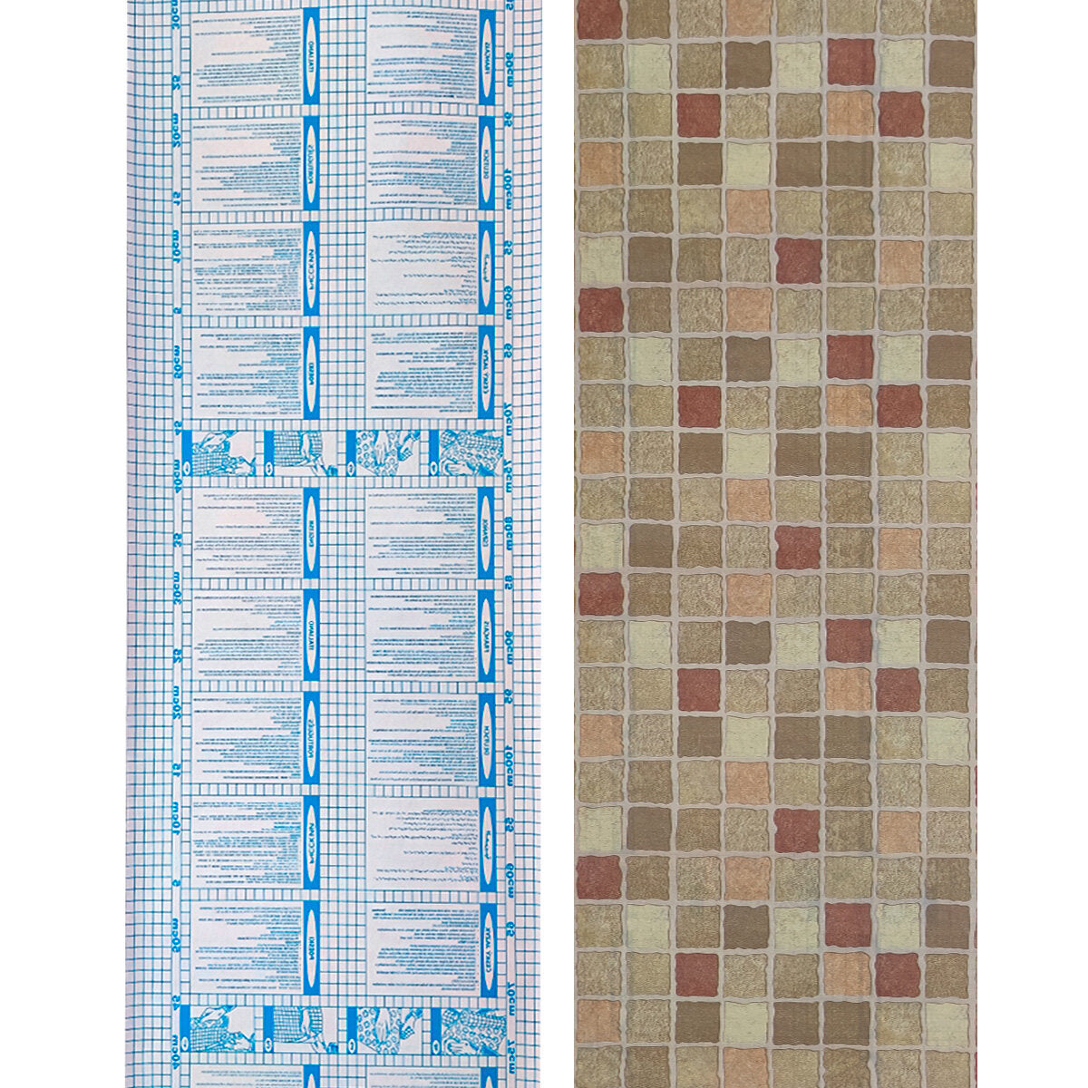 Самоклеюча плівка 0,45х10м х 0,07мм Червона мозаїка SW-00000832