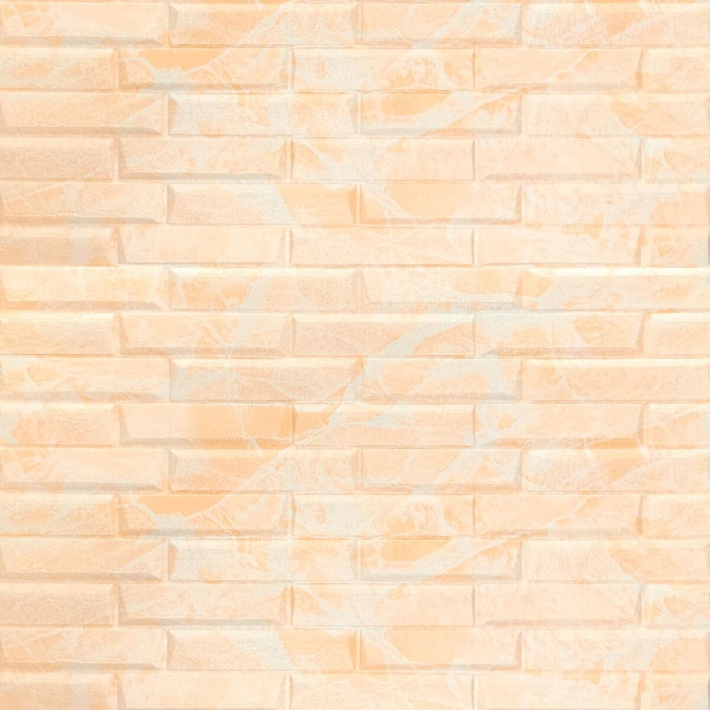 3D панель самоклеюча кладка 700х770х7мм Жовто-біла (039) HO-00000563