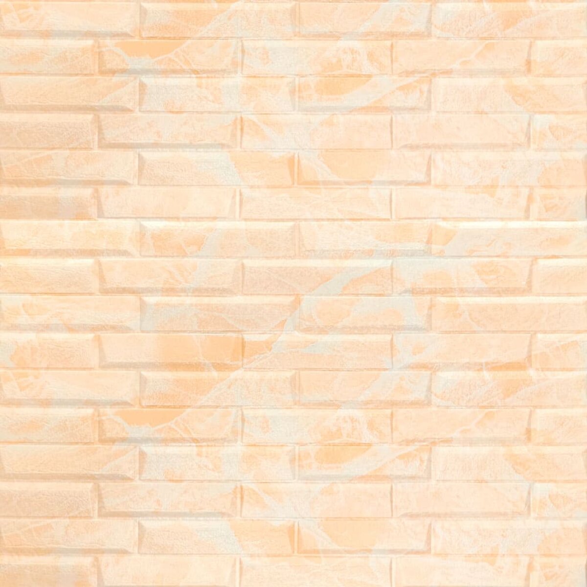 3D панель самоклеюча кладка 700х770х7мм Жовто-біла (039) HO-00000563