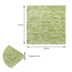 Декоративна 3D панель самоклейка Глибокий зелений (цегла) (069) HO-00000171