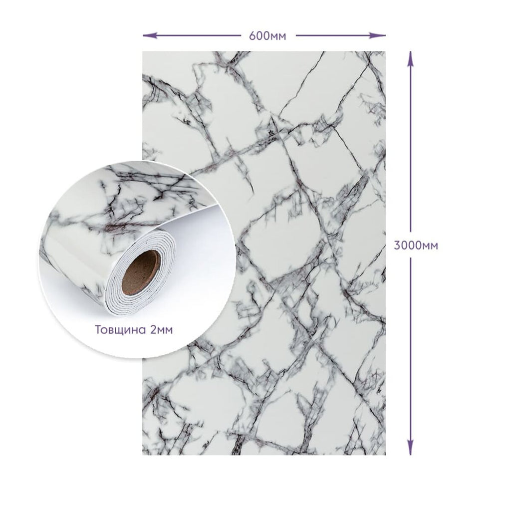 Самоклеюча стінова PET плитка у рулоні 600х3000х2мм SW-00002428