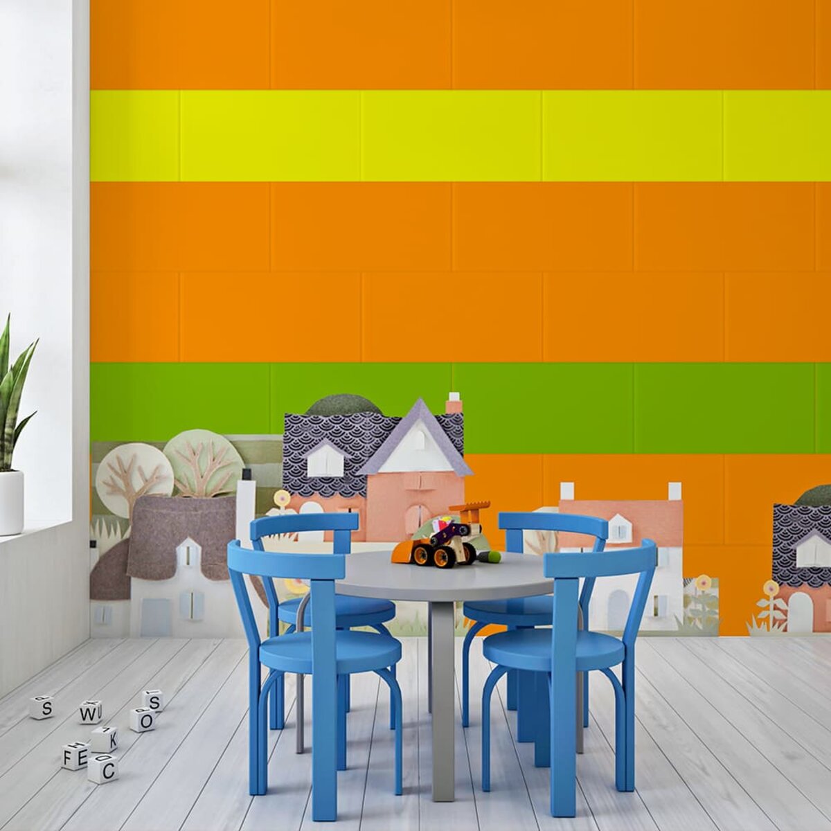 Самоклеюча стінова PET плитка 600х300х2мм SW-00002242