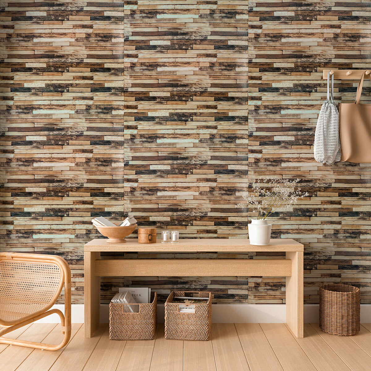 Панель стеновая 3D 700х700х5мм Микс (S) HO-00001875