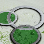 Самоклеюча плівка на паперовій основі 0,45х10м х 0,07мм Зелені дерева HO-00000797