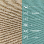 Самоклеюча плитка під ковролін бежева 600х600х4,5мм SW-00001290