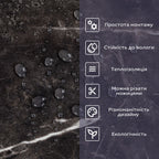 Самоклеюча стінова PET плитка 600х300х2мм SW-00002320