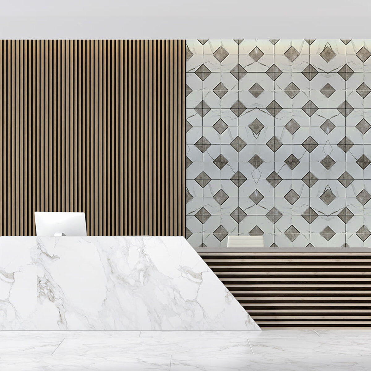 Самоклеюча PET мозаїка 300х300х4мм SW-00002445