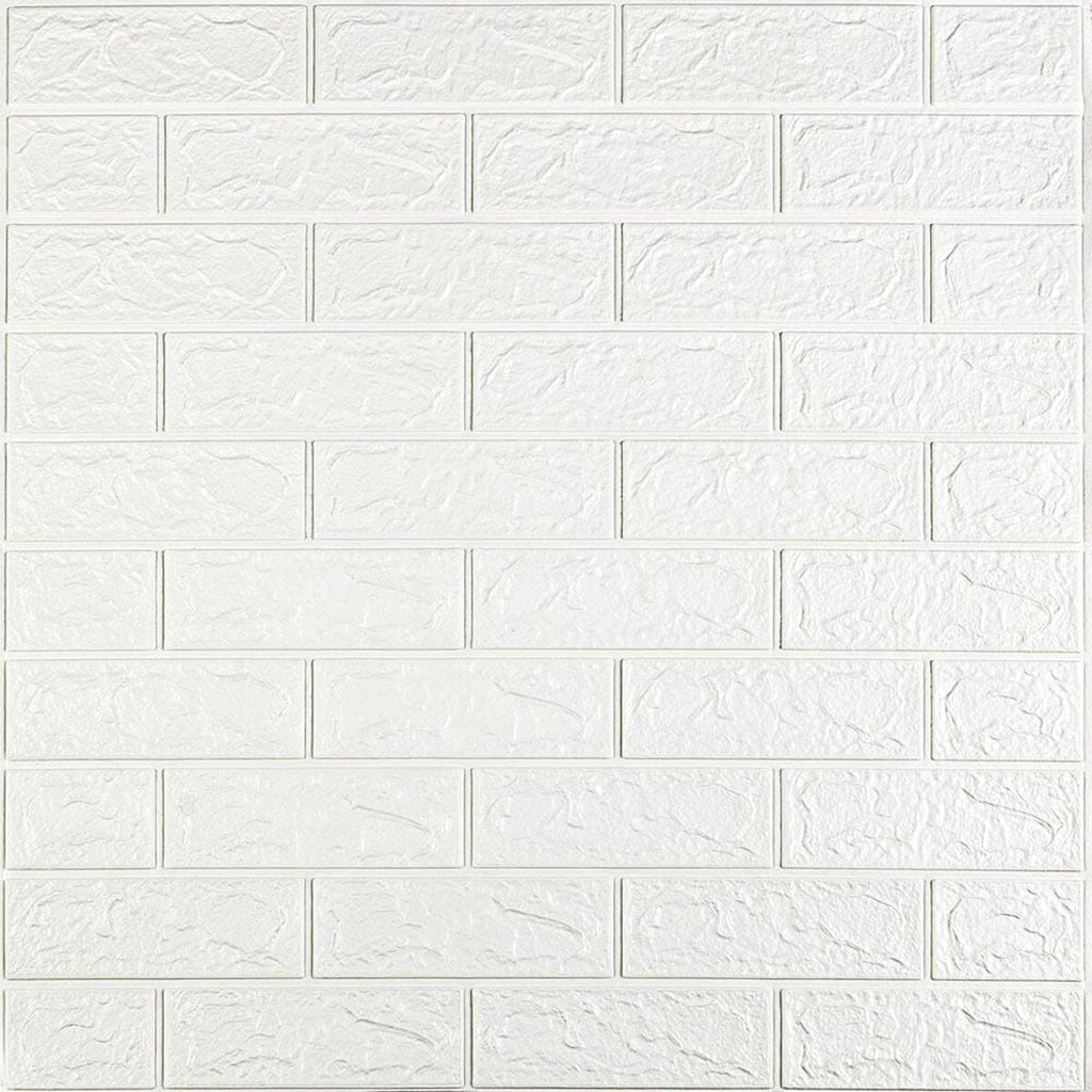 Панель стінова 3D 700х770х2мм Білий SW-00001914