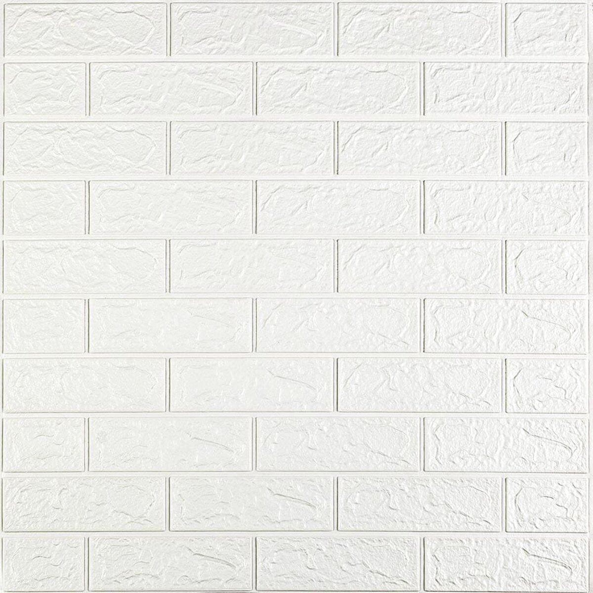 Панель стінова 3D 700х770х2мм Білий SW-00001914