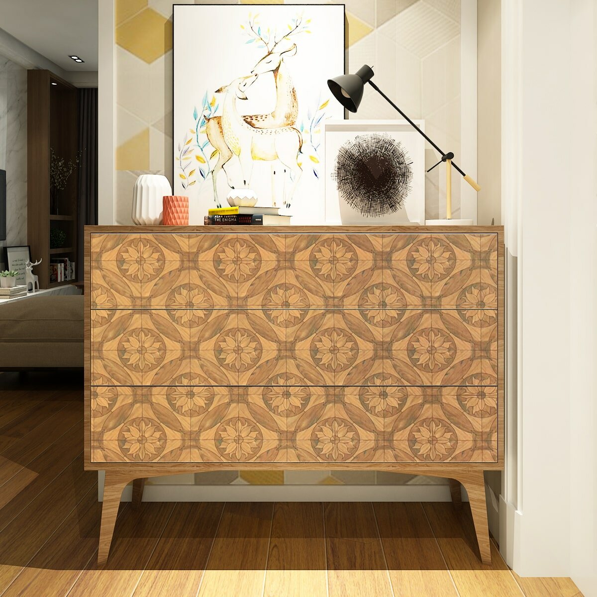 Самоклеюча плівка 0,45х10м х 0,07мм Соняшник SW-00001253