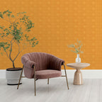 3D панель самоклеюча 700х770х5мм цегла Золото (011-5) SW-00000147