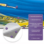 Самоклеюча стінова PET плитка в рулоні 1200х3000х2мм SW-00002664