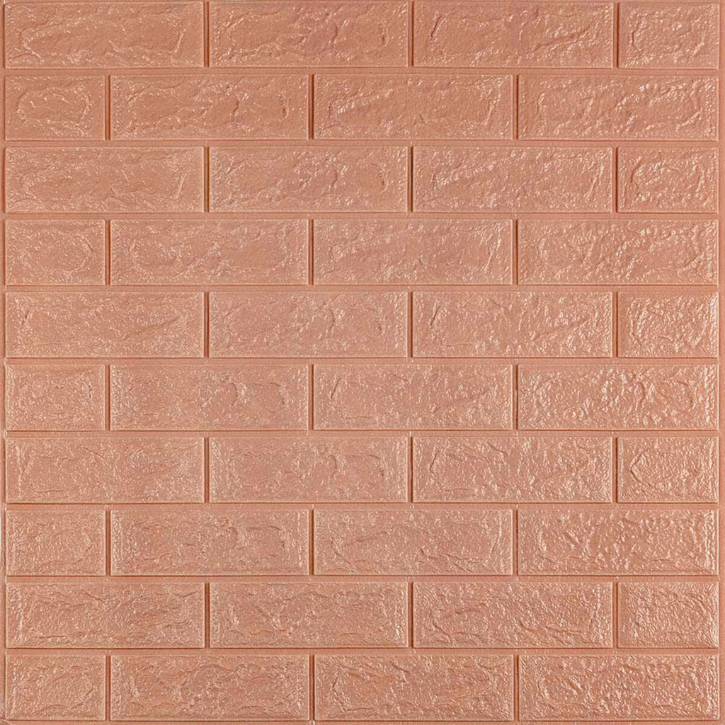 3D панель самоклеюча цегла Пудра 700х770х5мм HO-00001801