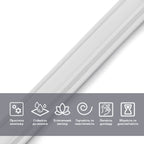 Молдинг 3000х20х8.5 мм Білий HO-00002673