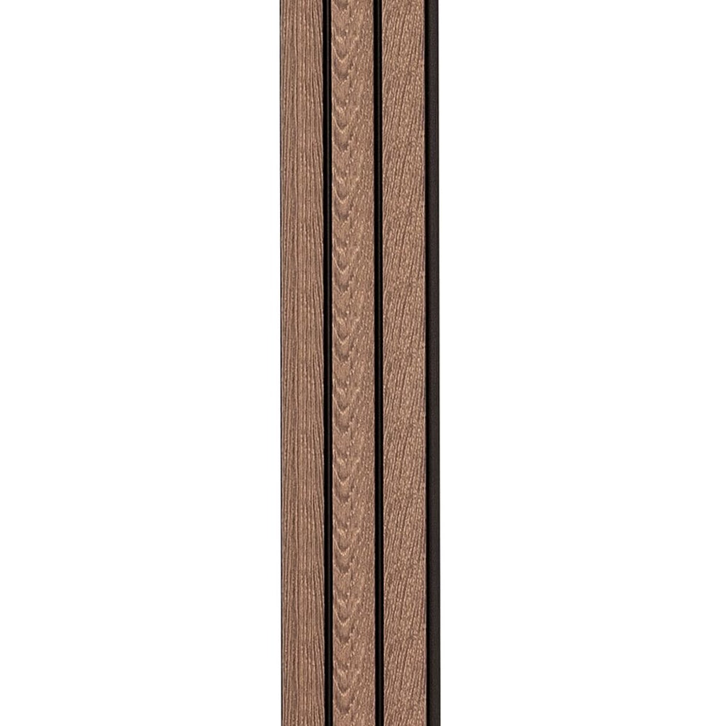 Рейка декоративна PS 2900х120х12мм Горіх SW-00001739