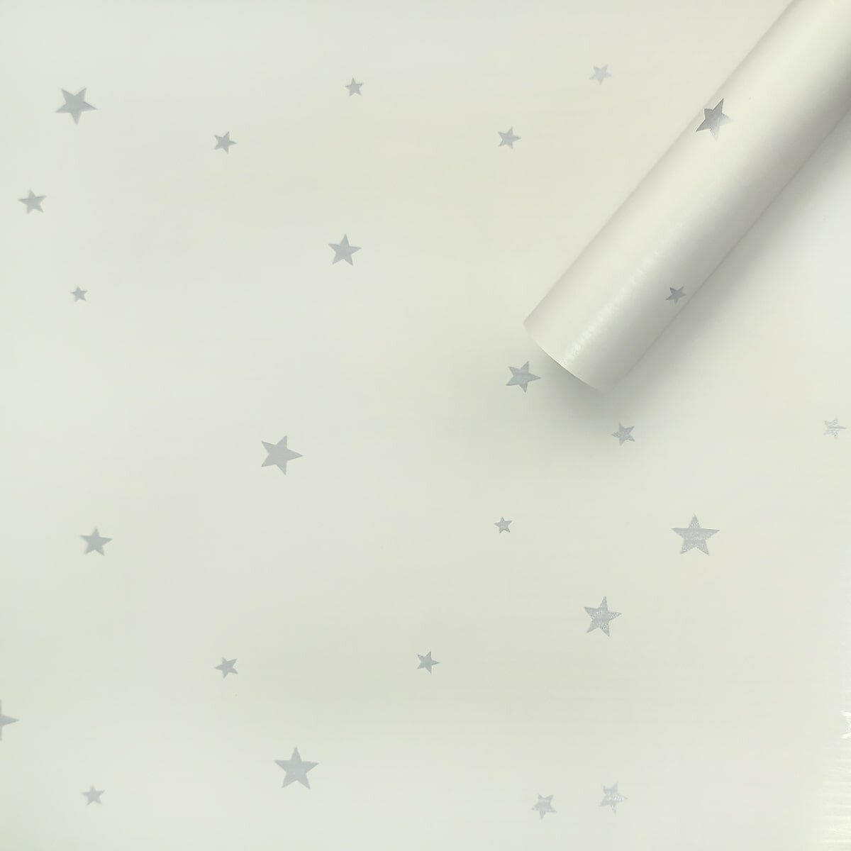 Самоклеюча плівка 0,45х10м х 0,07мм Зірки SW-00001258