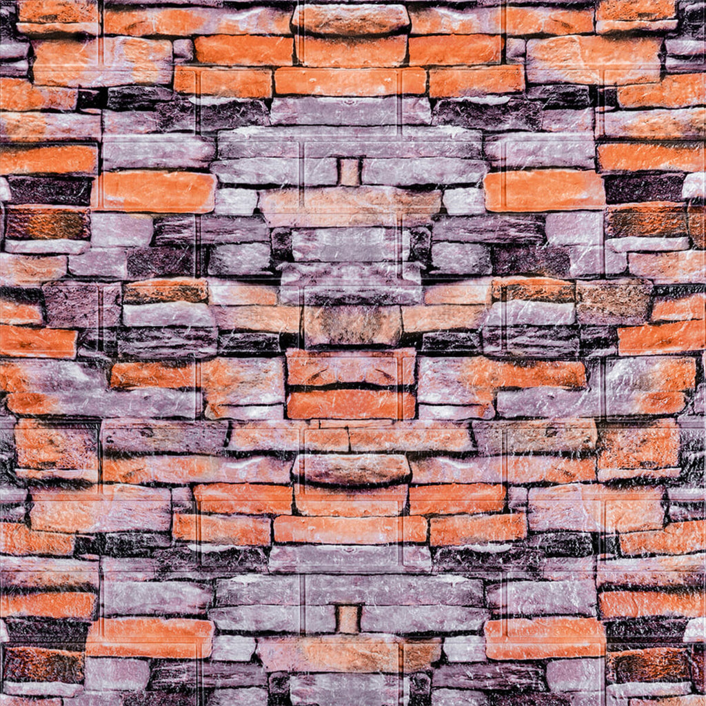 Декоративна 3D панель 700х770х6мм Цегла Катеринославська піщаник (045) HO-00000044