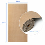 Самоклеюча плитка під ковролін в рулоні бежевий 600х3000мм SW-00002583