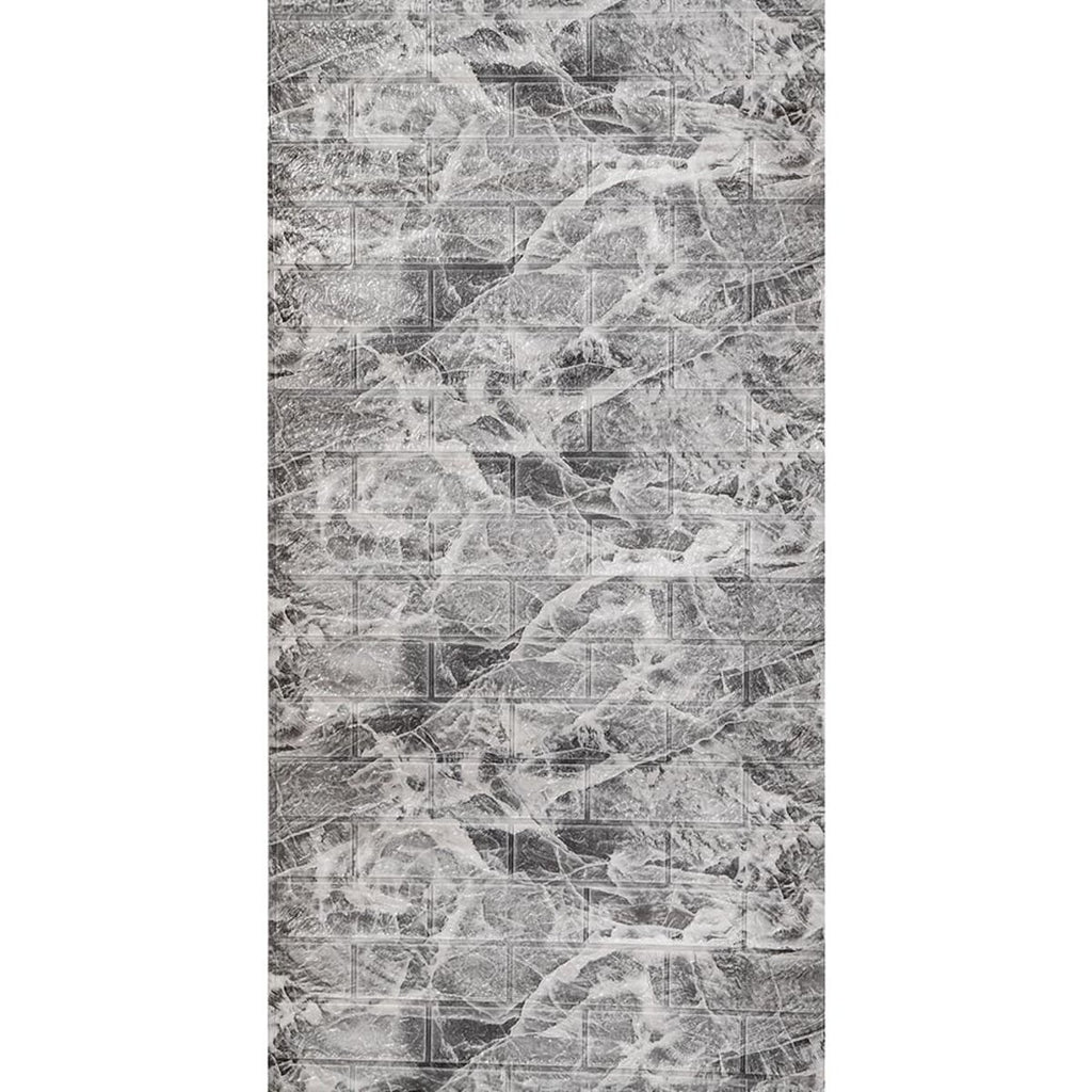 R061-2 Панель стінова у рулоні 3D 700мм*3.08м*2мм мармур чорний (D) HO-00002536