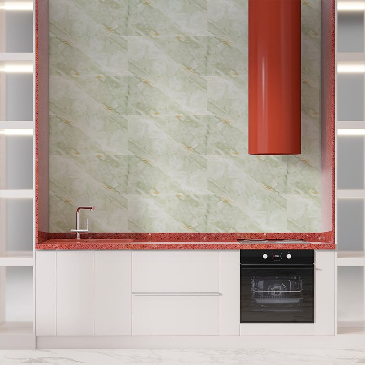 Самоклеюча стінова PET плитка 600х300х2мм SW-00002335