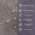 Самоклеюча стінова PET плитка 600х300х2мм SW-00002316