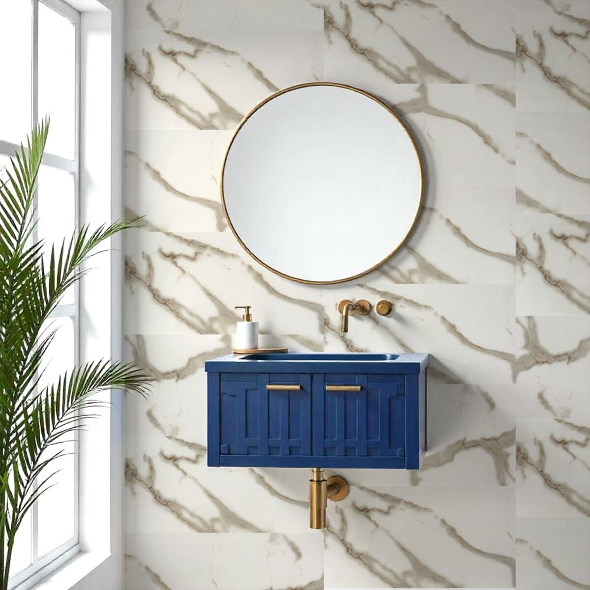 Самоклеюча стінова PET плитка 600х300х2мм SW-00001674