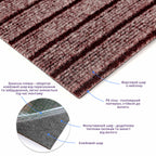 Самоклеюча плитка під ковролін моко 300х300х4,5мм SW-00002488