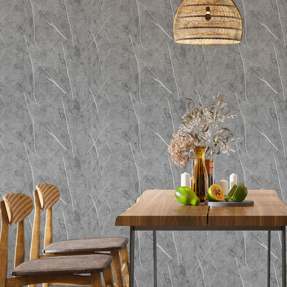 Самоклеюча стінова PET плитка у рулоні 600х3000х2мм SW-00001702