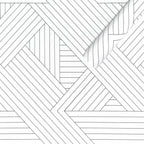 Самоклеюча плівка 0,45х10м х 0,07мм Біла з орнаментом SW-00001223