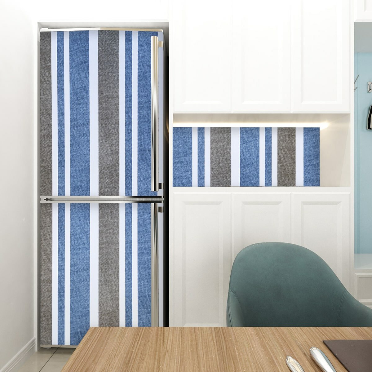 Самоклеюча плівка 0,45х10м х 0,07мм Сапфірова HO-00001217