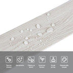 Плінтус вініловий самоклеючий 5000х100х2мм Матовий (D) HO-00002120