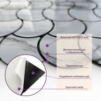 Самоклеюча PET мозаїка 300х300х4мм SW-00001666