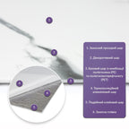 Самоклеюча стінова PET плитка 600*300*2mm (D) SW-00001684