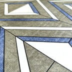 Самоклеюча плівка 0,45х10м х 0,07мм Волошкові ромби HO-00001256