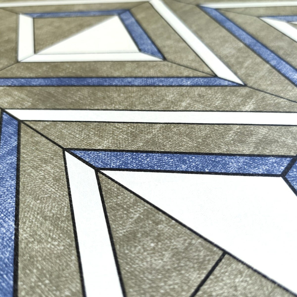 Самоклеюча плівка 0,45х10м х 0,07мм Волошкові ромби SW-00001256