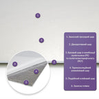 Самоклеюча стінова PET плитка 600х300х2мм SW-00001669