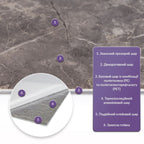 Самоклеюча стінова PET плитка 600х300х2мм SW-00002316