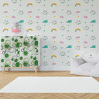 Самоклеюча плівка на паперовій основі 0,45х10м х 0,07мм Зелені дерева SW-00000797