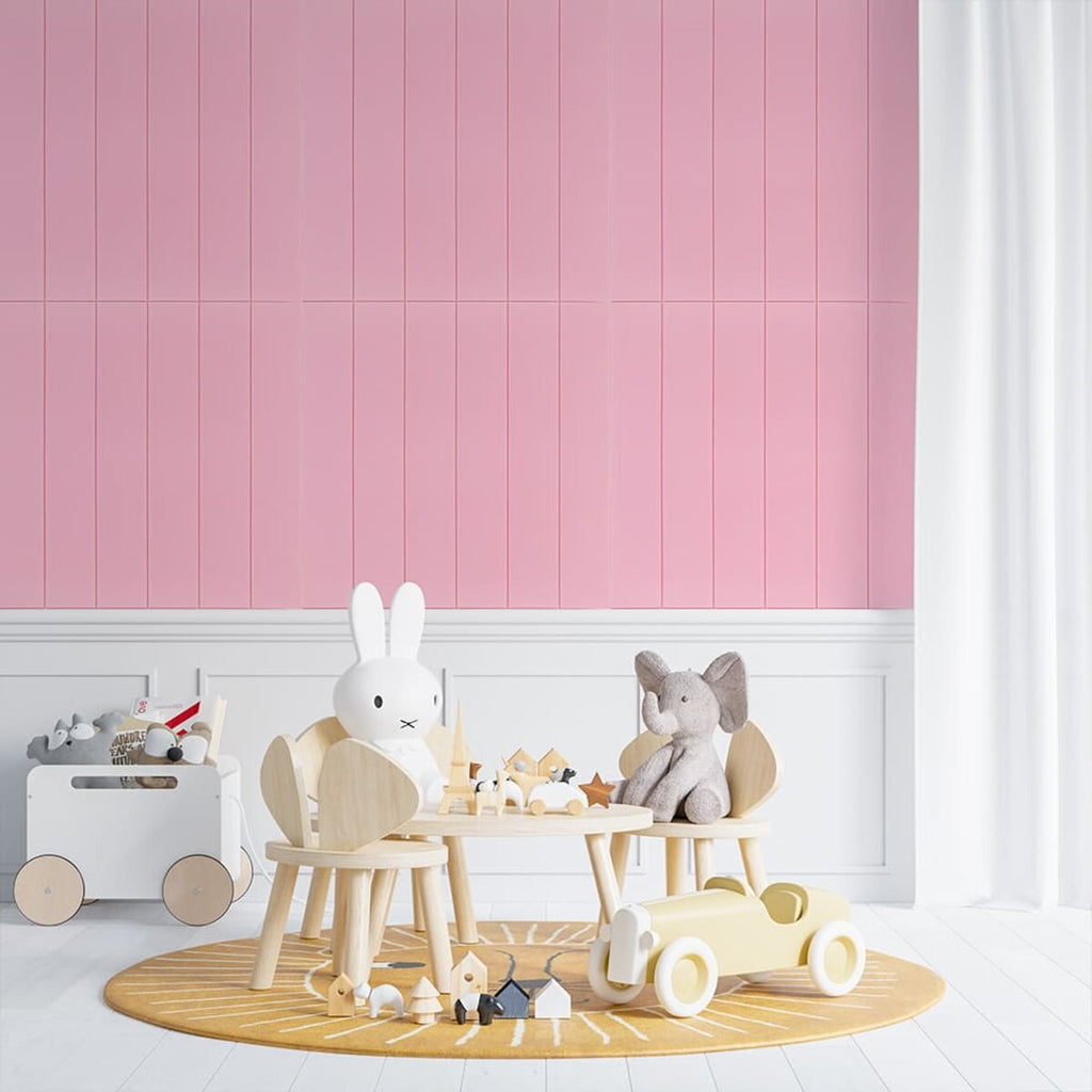 Самоклеюча 3D панель 700x700x4мм Рожеве дерево (379) HO-00001384