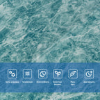 Декоративна 3D панель самоклейка 700х700х4мм Морська мармурова плитка (362) SW-00000530