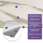 Самоклеюча стінова PET плитка 600х300х2мм SW-00001674