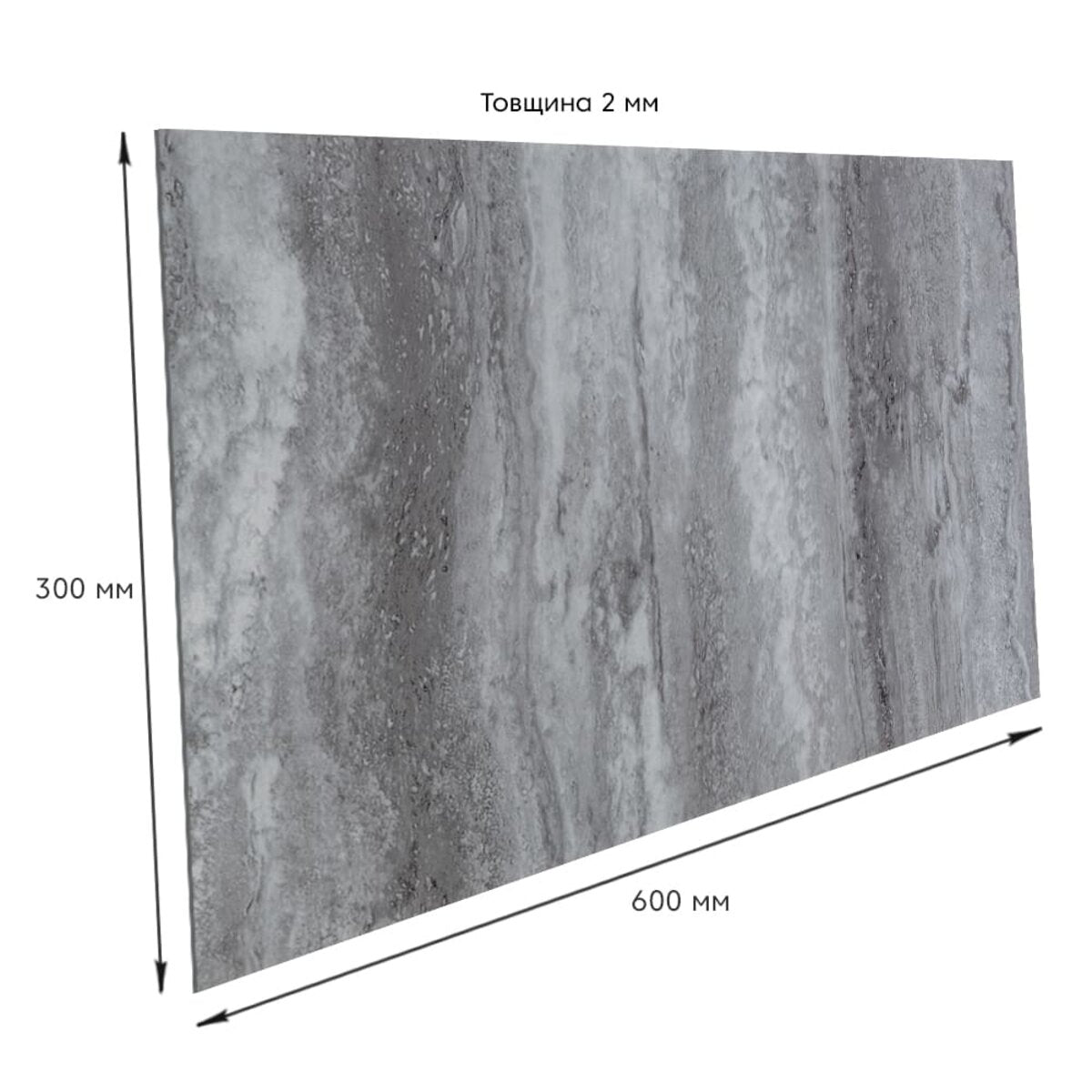 Самоклеюча стінова PET плитка 600х300х2мм SW-00002326