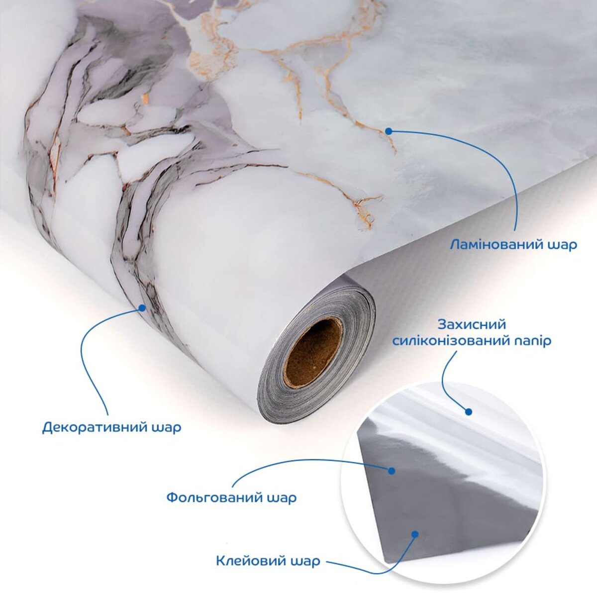 Плівка на самоклейці 60см х 10м HO-00002624