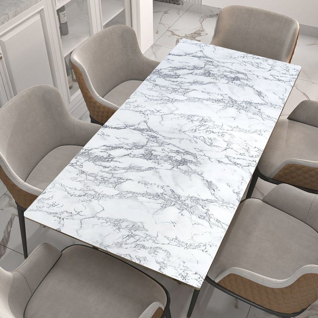 Самоклеюча плівка 0,45х10м х 0,07мм Білий мармур SW-00001207