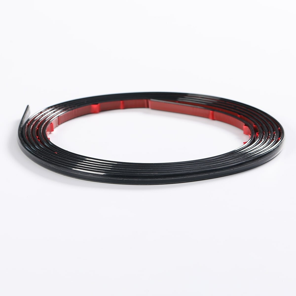 D-образний молдінг 3м х 8мм х 4мм Чорний (D) SW-00001553