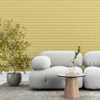 3D панель самоклеюча 700x770x7мм цегла Жовто-пісочна (009-7) SW-00000046