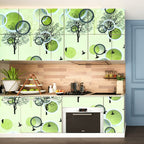 Самоклеюча плівка 0,45х10м х 0,07мм Зелене дерево HO-00001259